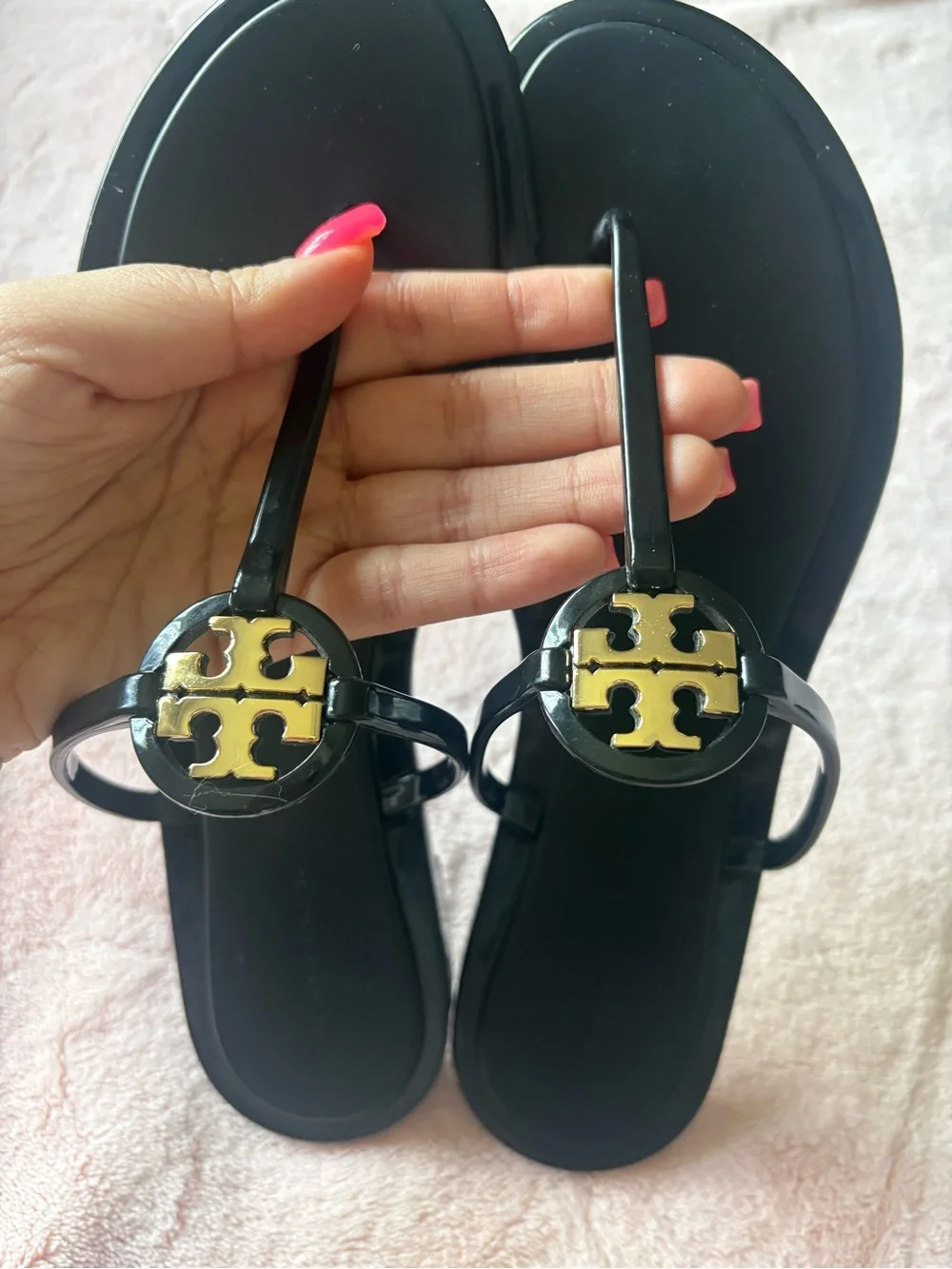 Tory Burch Mini Miller Jelly Thong Sandal
